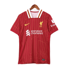 Soccer Kits CHAMPIONS #20 Liverpool Home Soccer Jersey 2024/25 Red