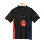 Soccer Kits Barcelona Away Soccer Jersey 2024/25 - Spotify Logo Without Text