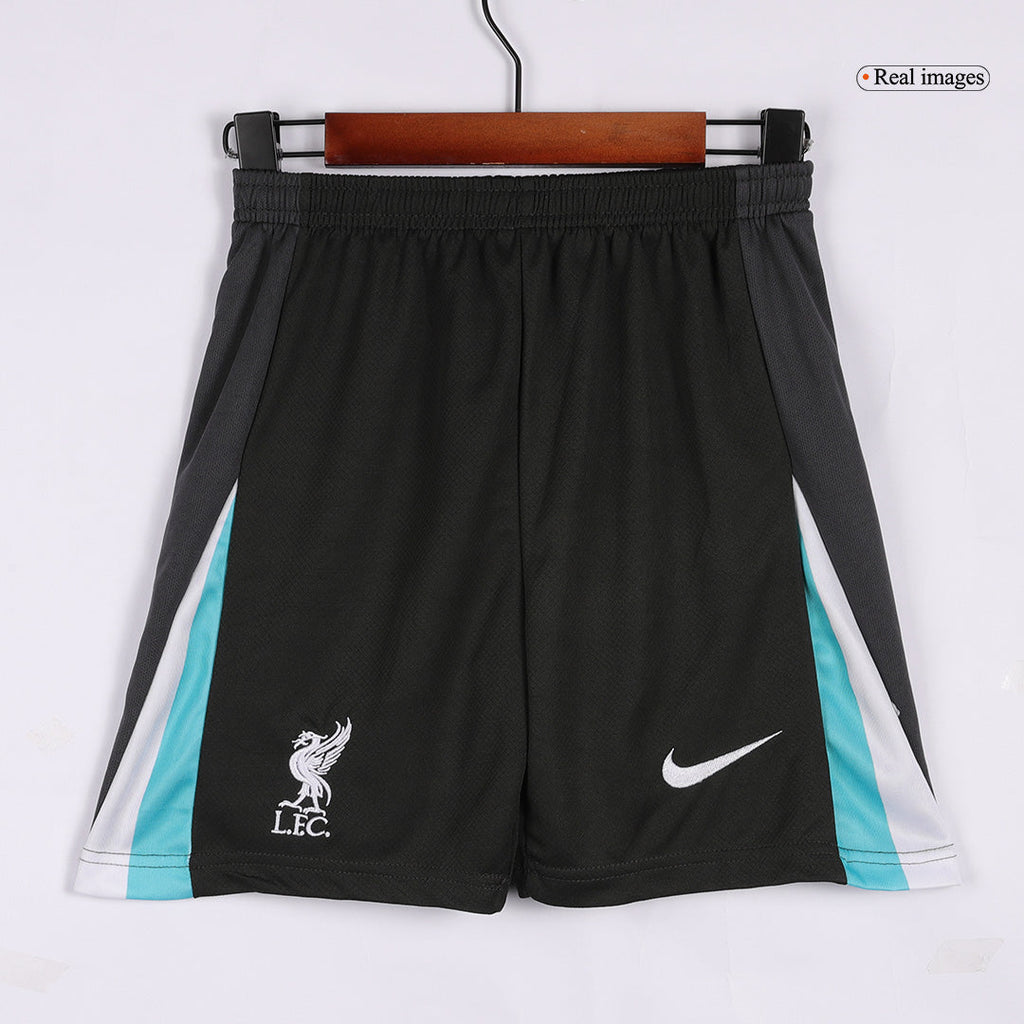 Camiseta de visitante del Liverpool para niños (camiseta y pantalón corto) 2024/25 