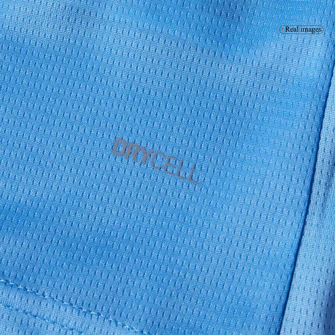 Kit de fútbol para niños: camiseta local del Manchester City (camiseta, pantalones cortos y calcetines) 2025/26, azul