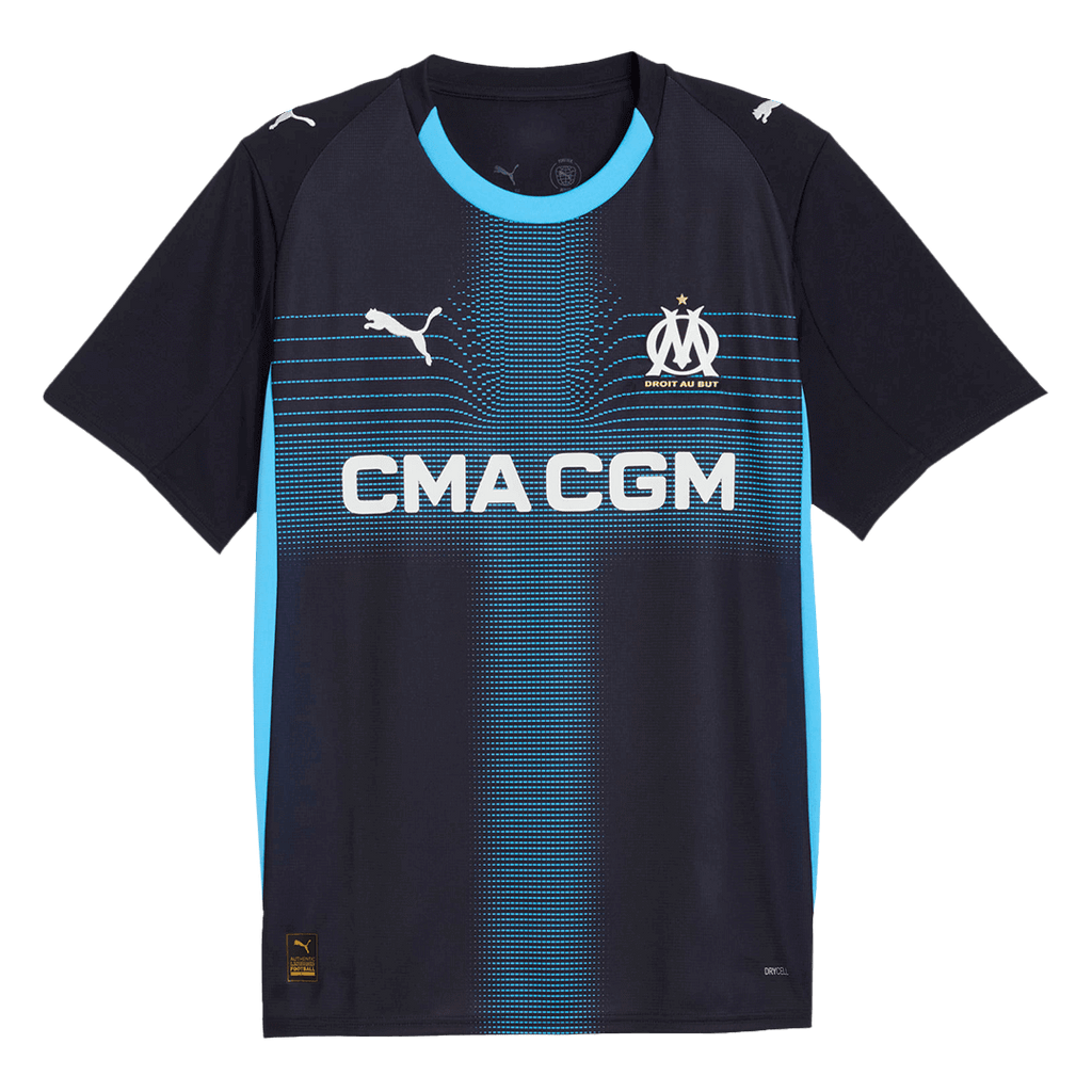 Maillot de football extérieur Marseille 25/26 bleu marine