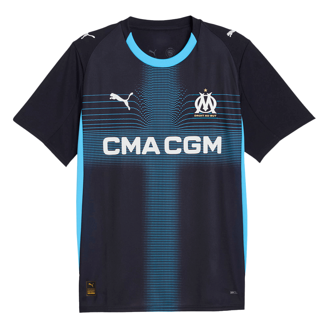 Maillot de football extérieur Marseille 25/26 bleu marine