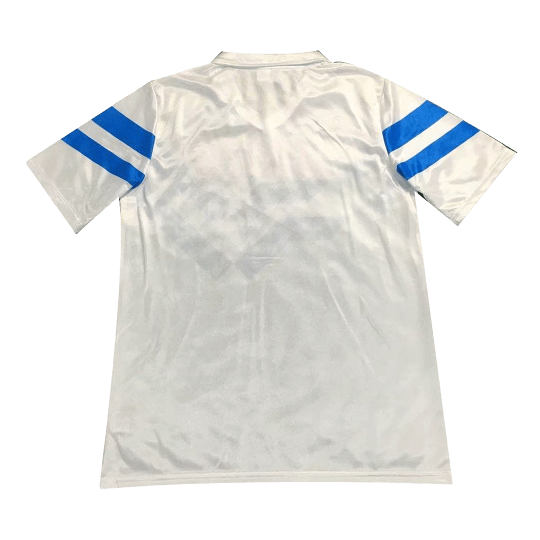 Camiseta de fútbol retro de visitante del Napoli 1988/89