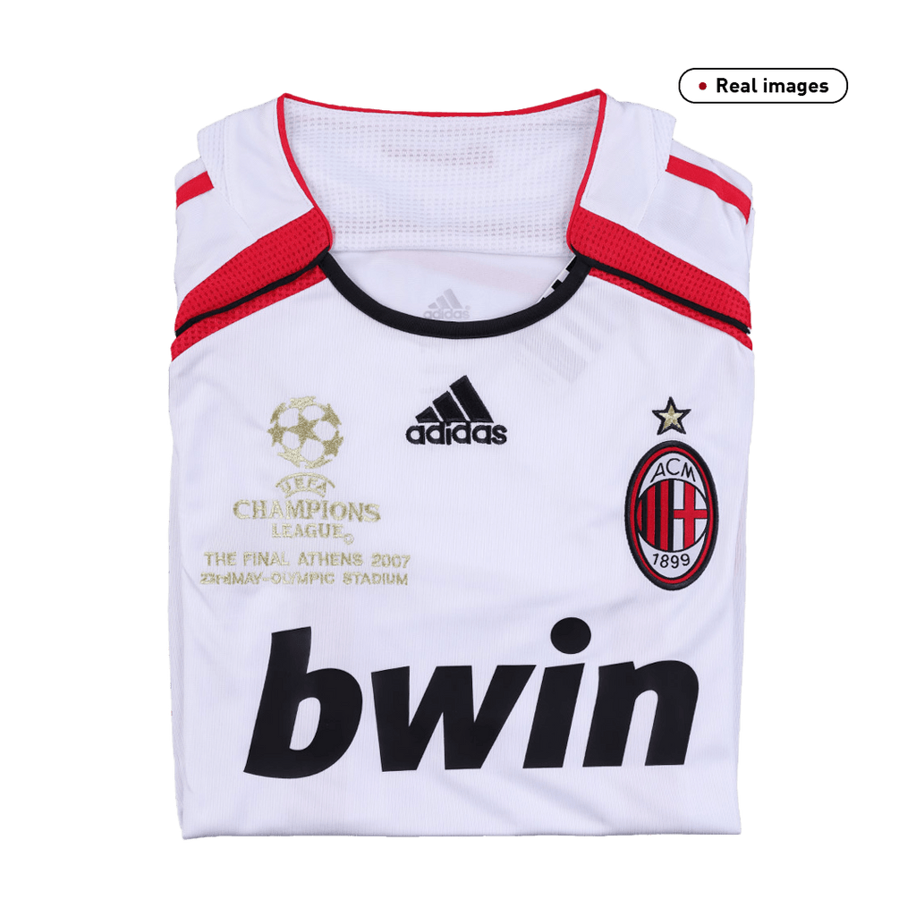 Camiseta de fútbol retro de visitante del AC Milan 2006/07 - UCL