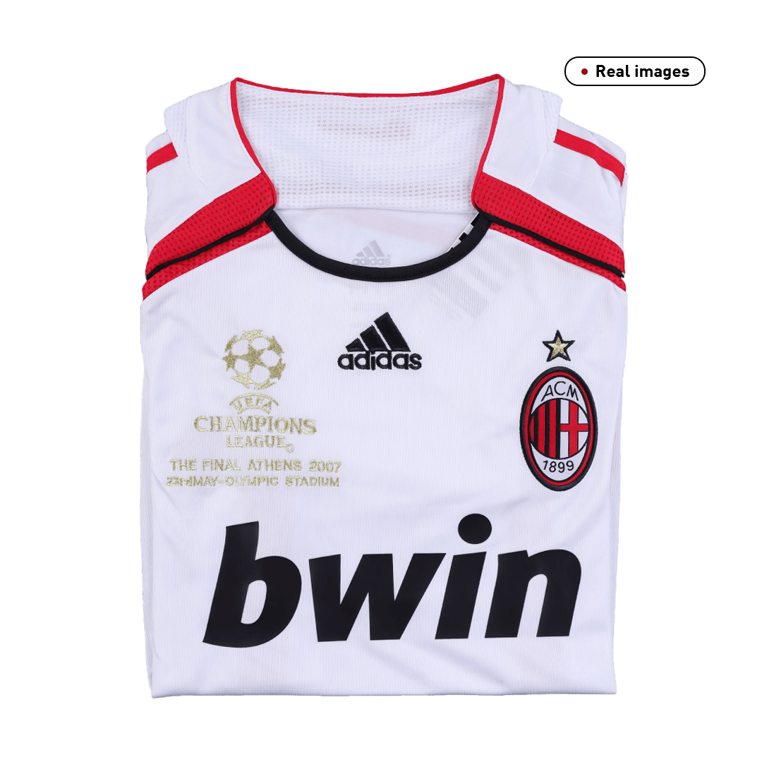 Camiseta de fútbol retro de visitante del AC Milan 2006/07 - UCL