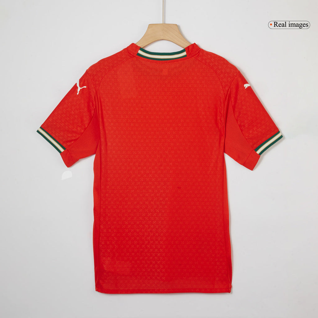 Soccer Kits Authentic Portugal Home Soccer Jersey 2025 Red
