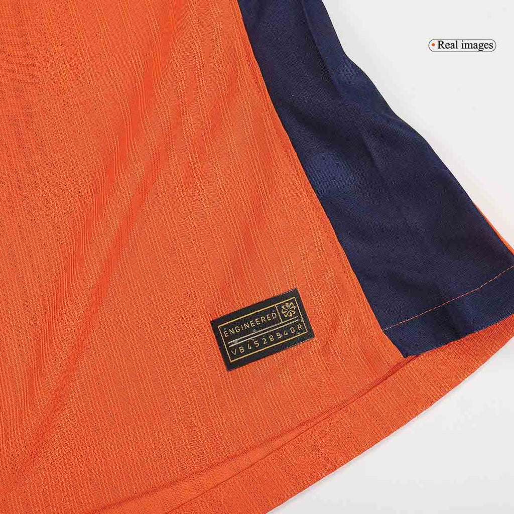 Soccer Kits Authentic Netherlands Home Soccer Jersey Euro 2024