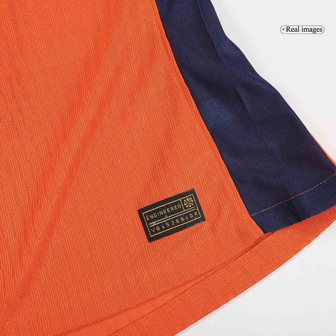 Soccer Kits Authentic Netherlands Home Soccer Jersey Euro 2024