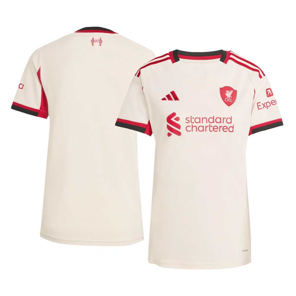 Soccer Kits Women's Liverpool Away Soccer Jersey 25/26 White