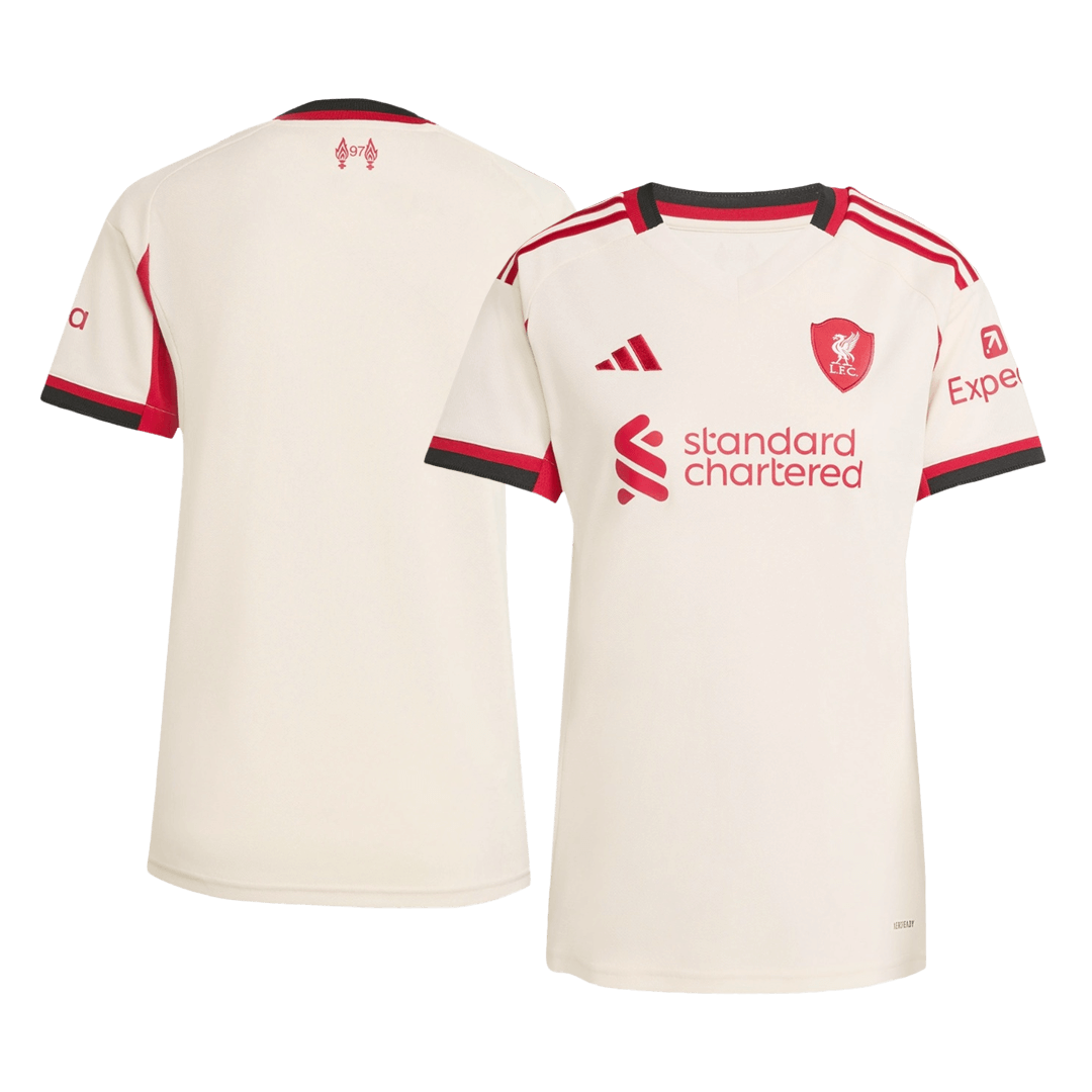 Soccer Kits Women's Liverpool Away Soccer Jersey 25/26 White