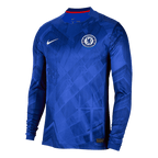 Soccer Kits Chelsea Home Long Sleeve Soccer Jersey 2025/26 Blue