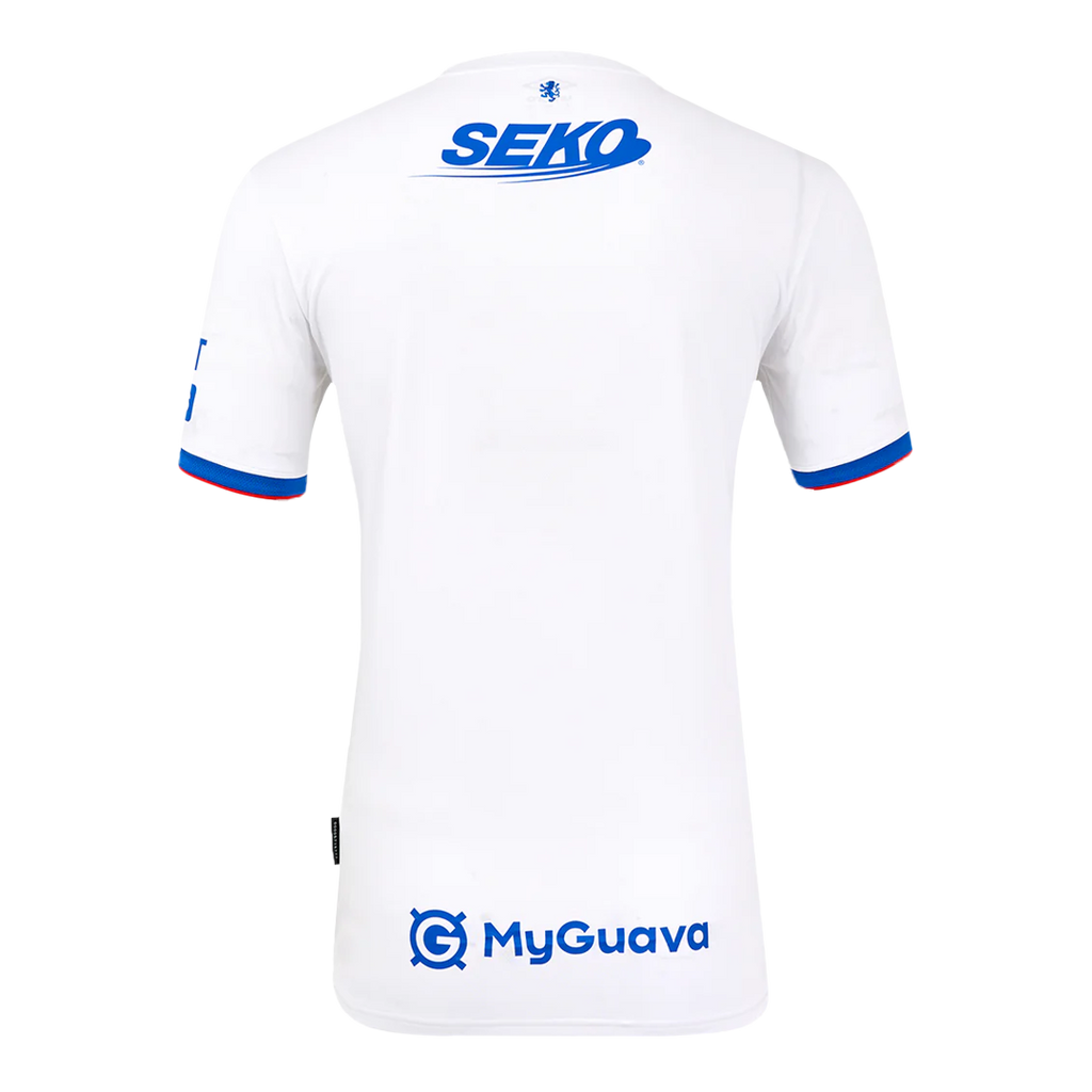 Maillot de football extérieur des Glasgow Rangers 2025/26 blanc