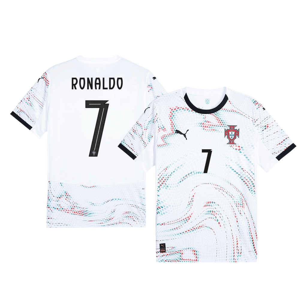 Kits de fútbol RONALDO #7 Portugal Camiseta de fútbol visitante 2025