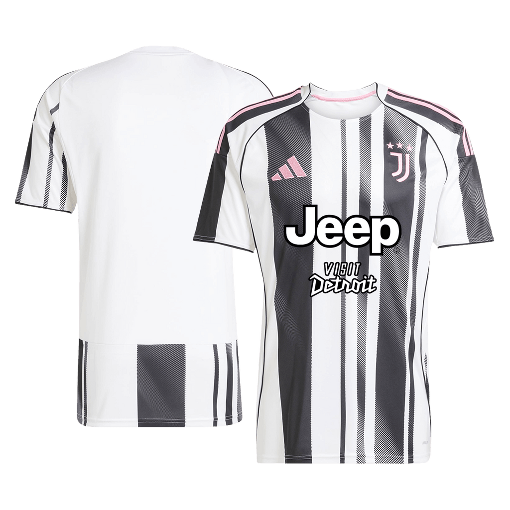 Maillot de football domicile Juventus 2025/26 (maillot + short) noir et blanc