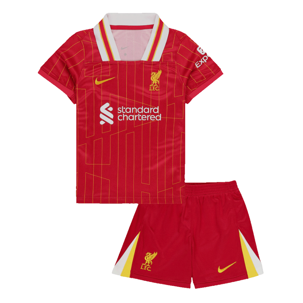 Maillots de football Liverpool Domicile Enfant 2024/25 (Maillot + Short)