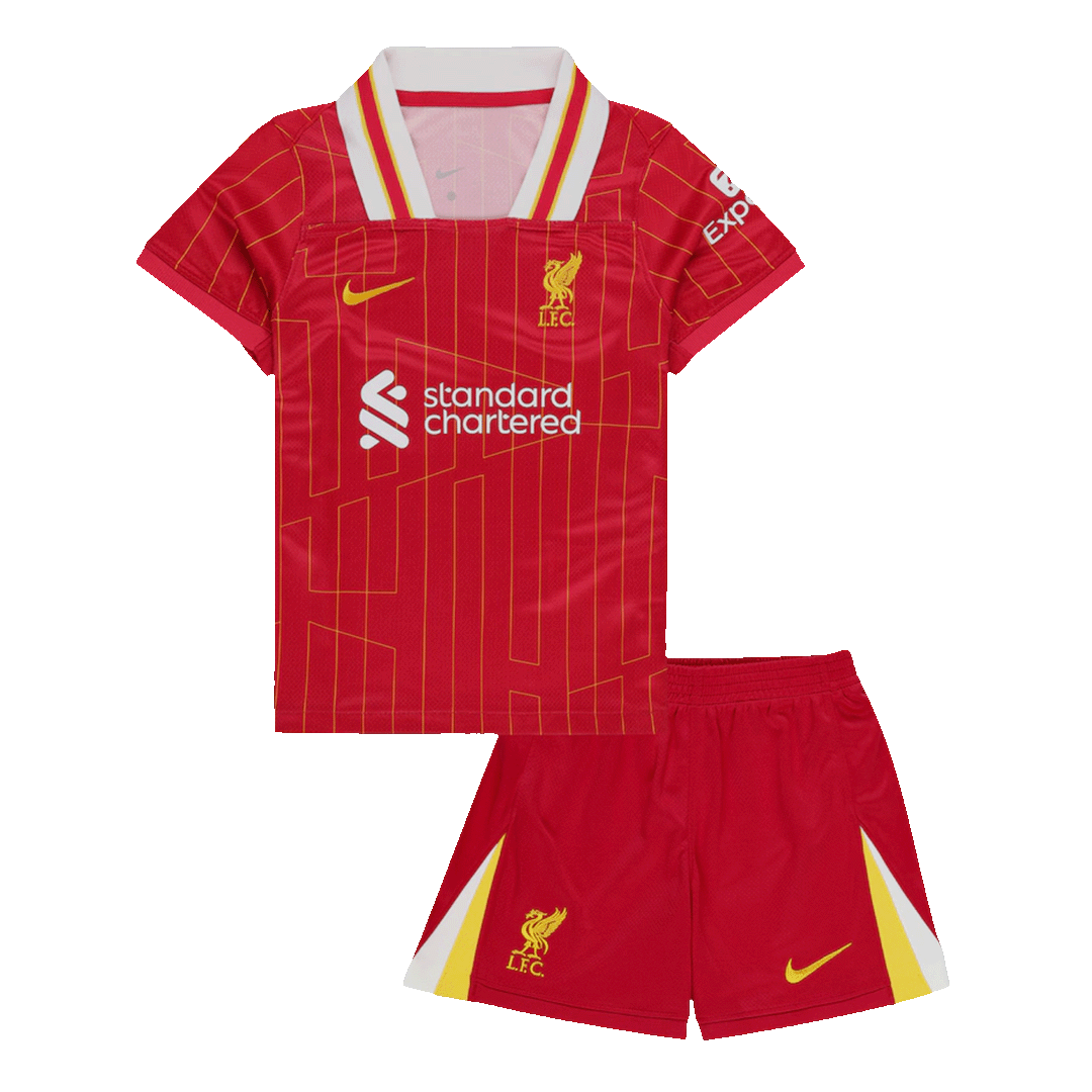 Maillots de football Liverpool Domicile Enfant 2024/25 (Maillot + Short)
