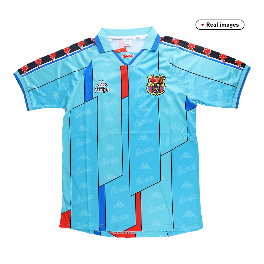 Maillot de football rétro extérieur Barcelone 1996/97
