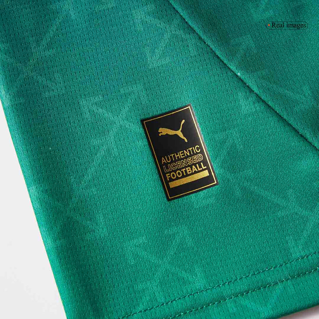 Soccer Kits AC Milan Fourth Away Soccer Jersey Kit(Jersey+Shorts) 2024/25 Green&Black