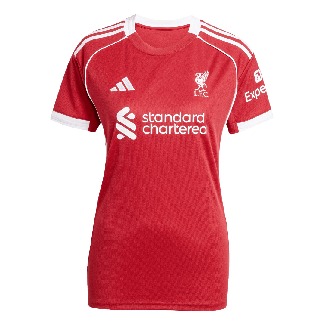 Soccer Kits Women's Liverpool Home Soccer Jersey 25/26 Red