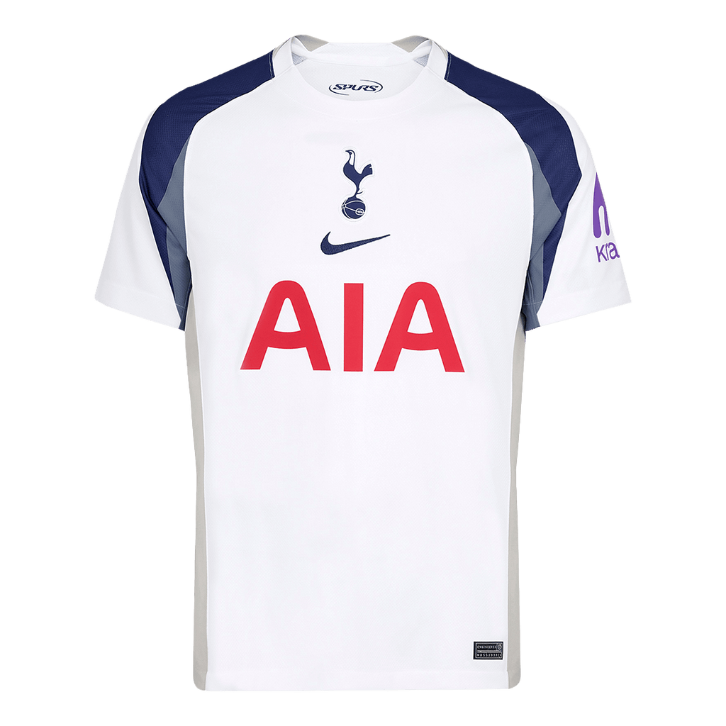 Camiseta de fútbol SON #7 Tottenham Hotspur Local 2025/26 Blanca - UCL