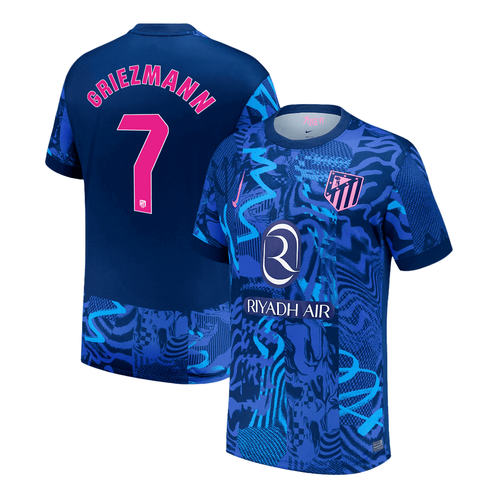 Maillot de football extérieur GRIEZMANN #7 Atlético Madrid 2024/25