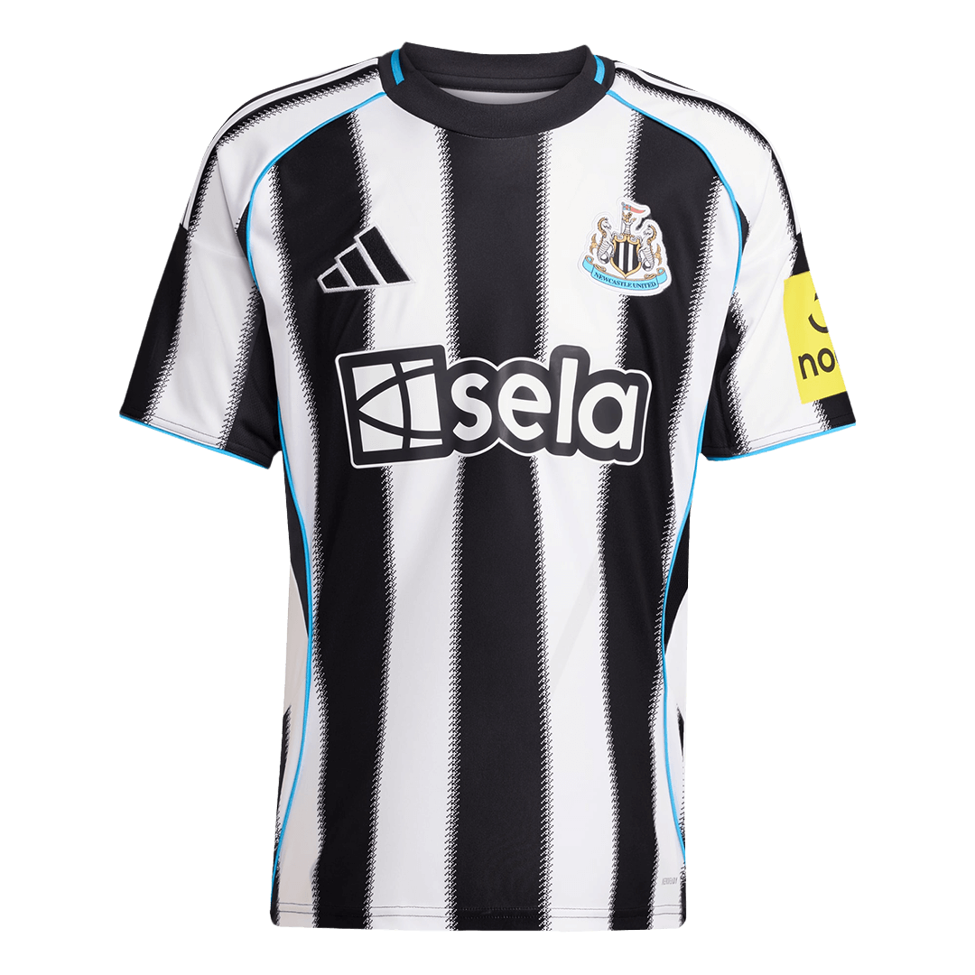 Maillot de football domicile Newcastle United 2025/26 noir et blanc