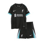 Camiseta de visitante del Liverpool para niños (camiseta y pantalón corto) 2024/25 