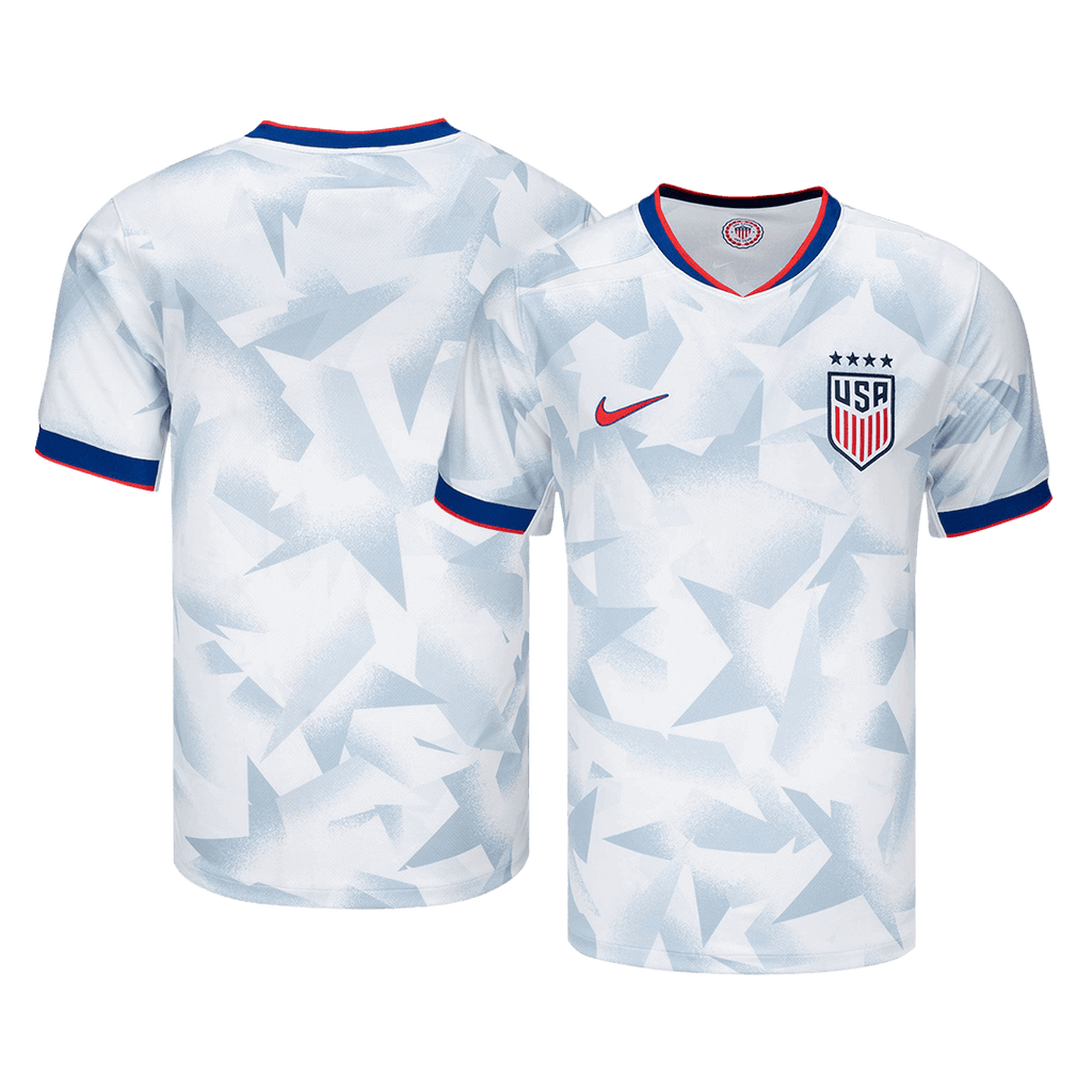 Maillot de football USWNT Domicile Homme 2025 Blanc - Équipe Féminine