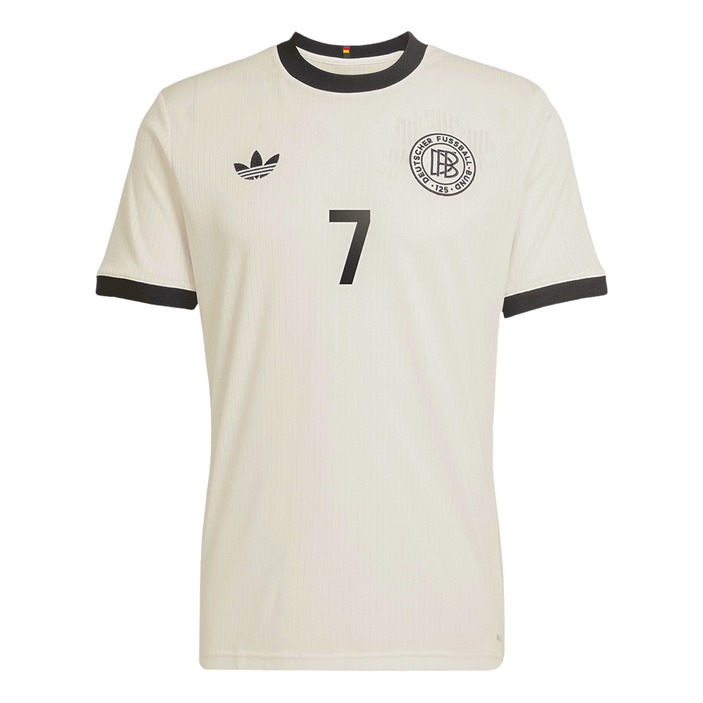 Maillot de football HAVERTZ #7 Allemagne 125e anniversaire 2025 Blanc