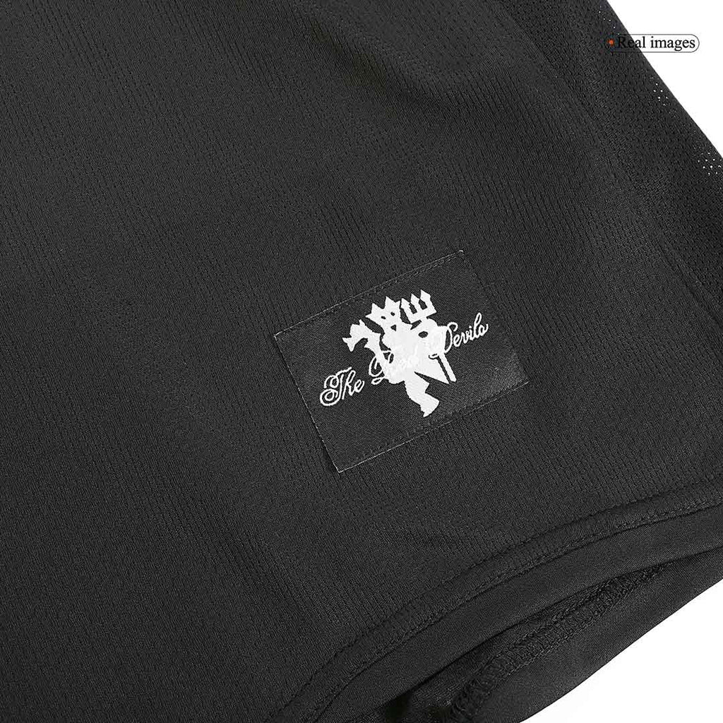 Maillot de football rétro à manches longues Manchester United 2007/08