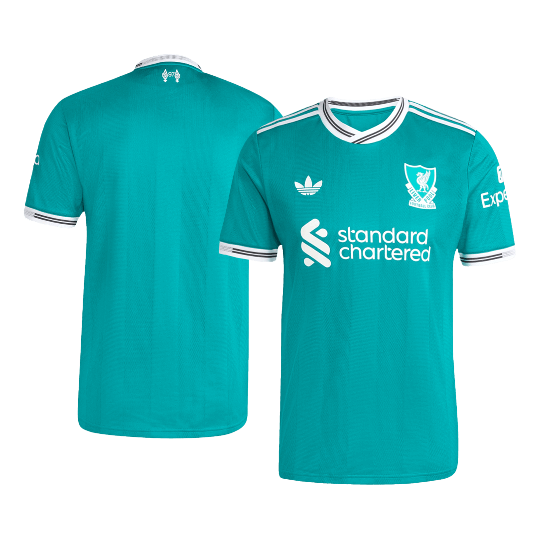 Soccer Kits Authentic Liverpool Third Away Soccer Jersey 2025/26