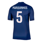 Kits de football MARQUINHOS #5 Maillot de football PSG Domicile 2025/26 Marine