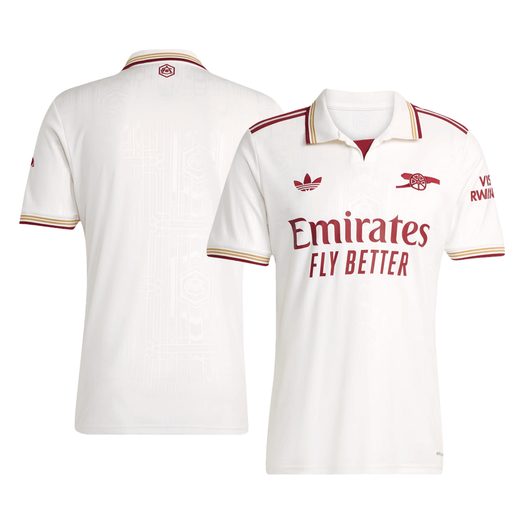 Soccer Kits Arsenal Third Away Soccer Jersey 2025/26 White