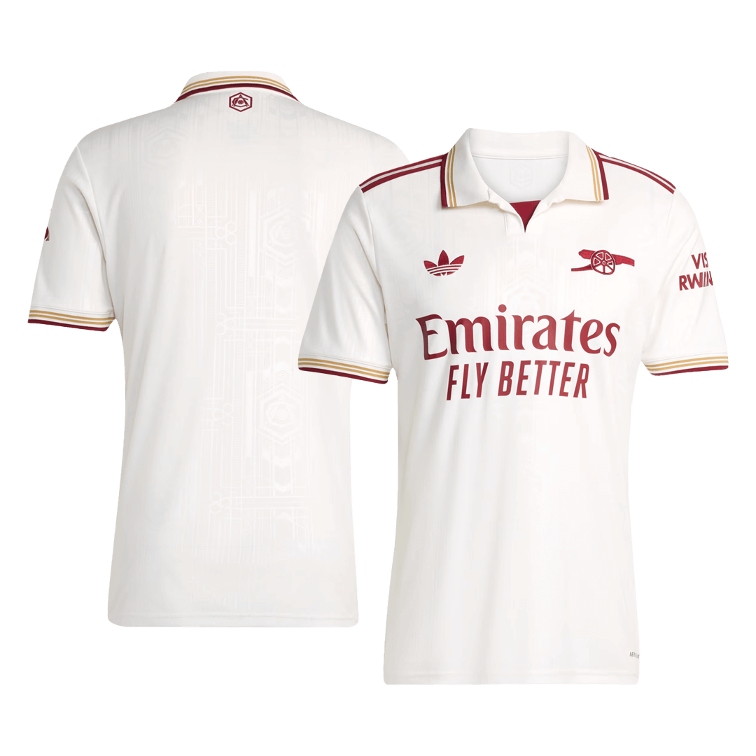 Soccer Kits Arsenal Third Away Soccer Jersey 2025/26 White