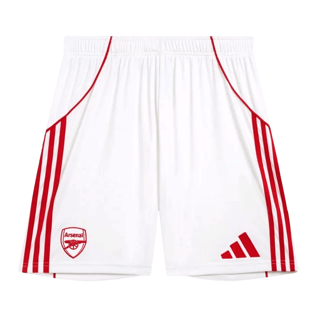 Soccer Kits Arsenal Home Soccer Shorts 25/26 White