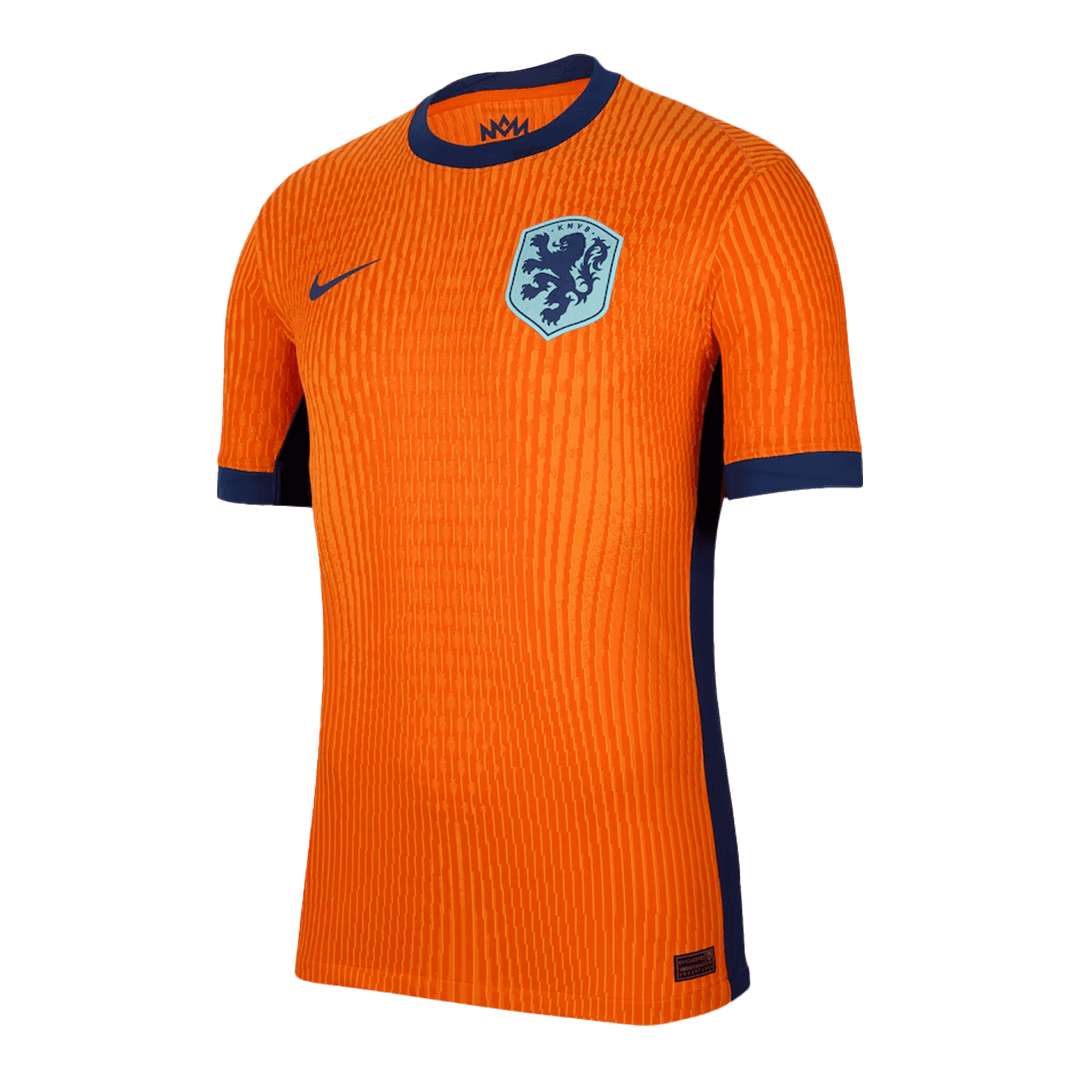 Soccer Kits Authentic Netherlands Home Soccer Jersey Euro 2024