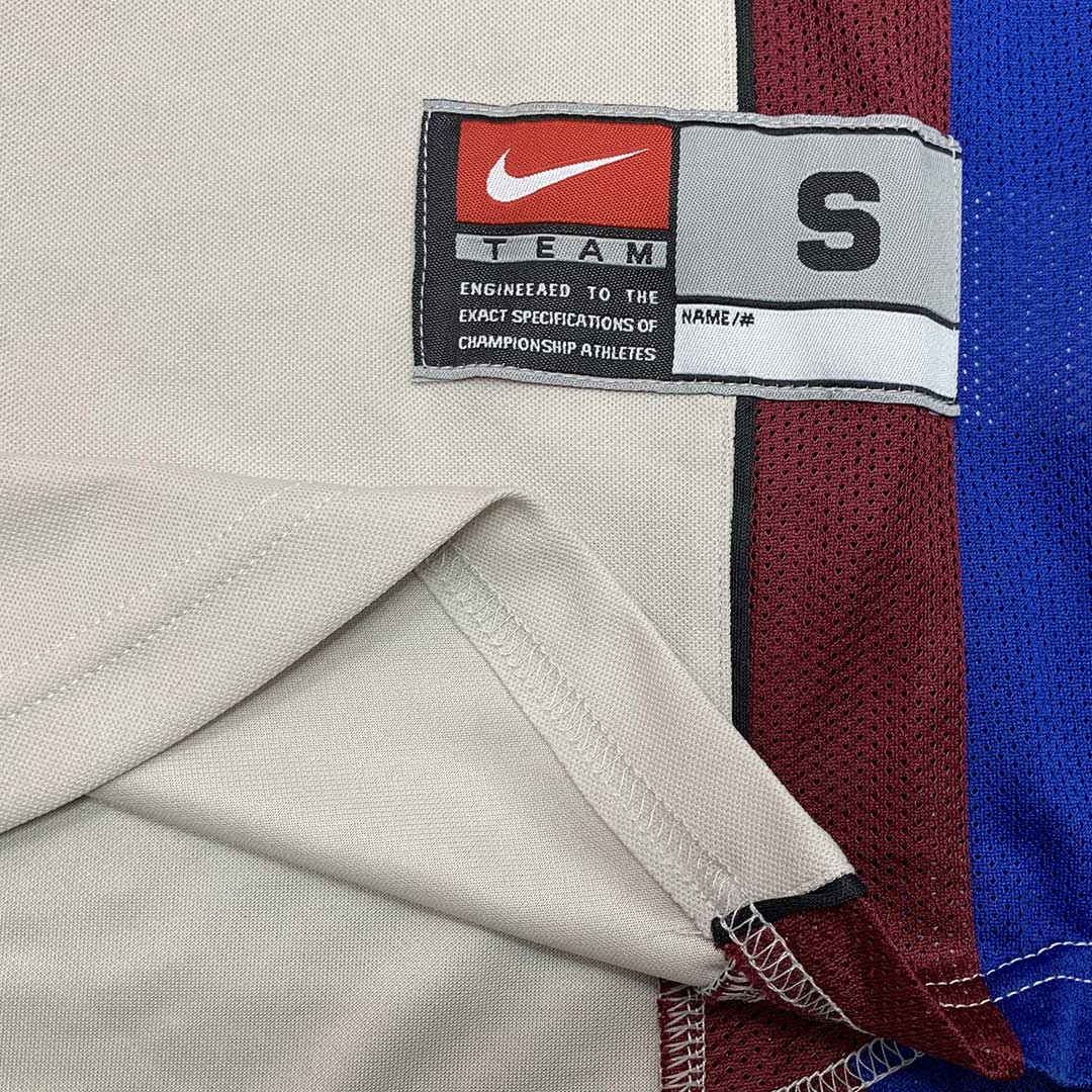 Maillot de football rétro extérieur Barcelone 1998/99