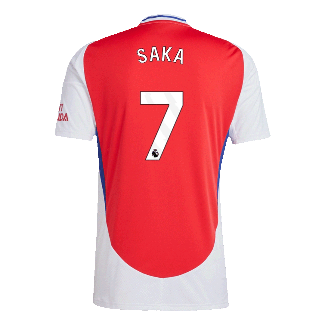Camiseta de fútbol local SAKA #7 del Arsenal 2024/25