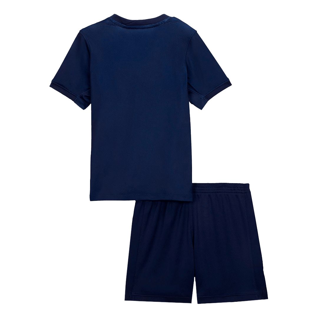 Maillot de football PSG domicile pour enfant (maillot + short) 2025/26 bleu marine