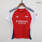 Kits de fútbol: Camiseta de fútbol local del Arsenal para niños (camiseta, pantalones cortos y calcetines) 2024/25