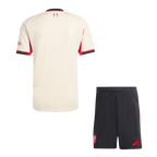 Maillot de football extérieur Liverpool (maillot + short) 25/26 Blanc