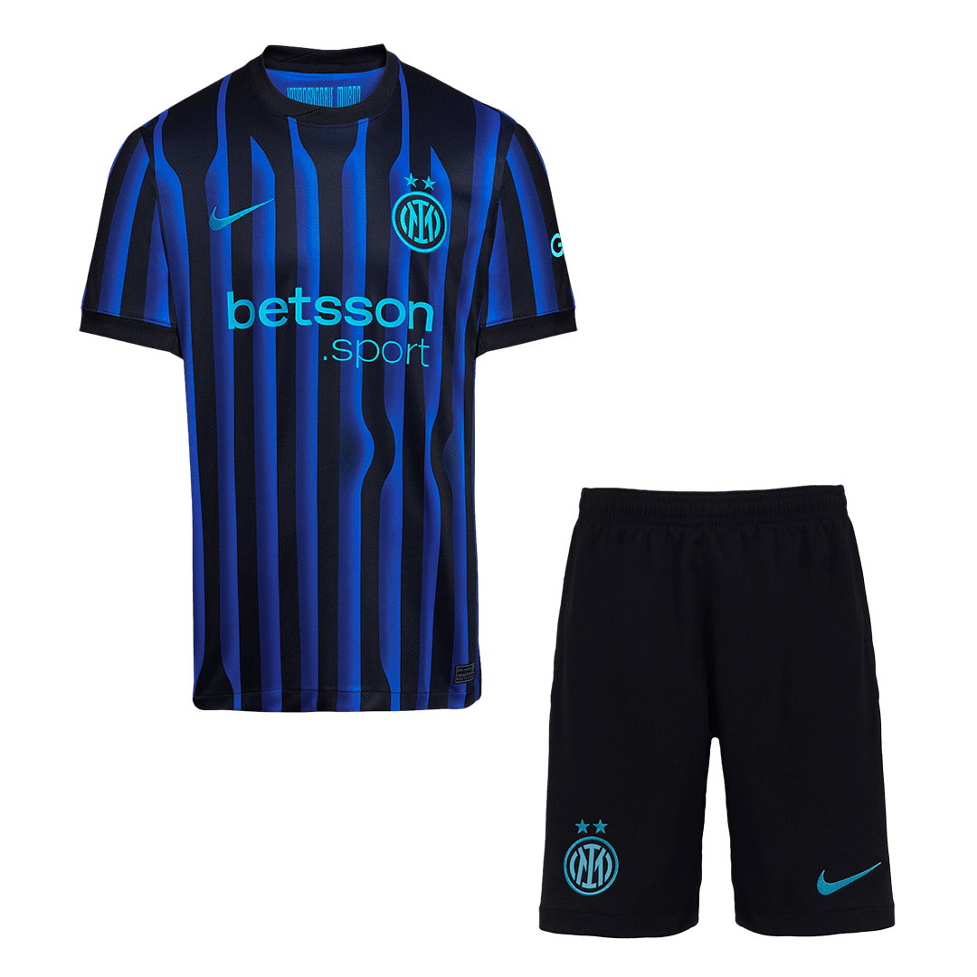 Maillot de football Inter Milan Domicile (Maillot + Short) 2025/26 Bleu et Noir