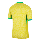 Soccer Kits Authentic Brazil Home Soccer Jersey Copa America 2024