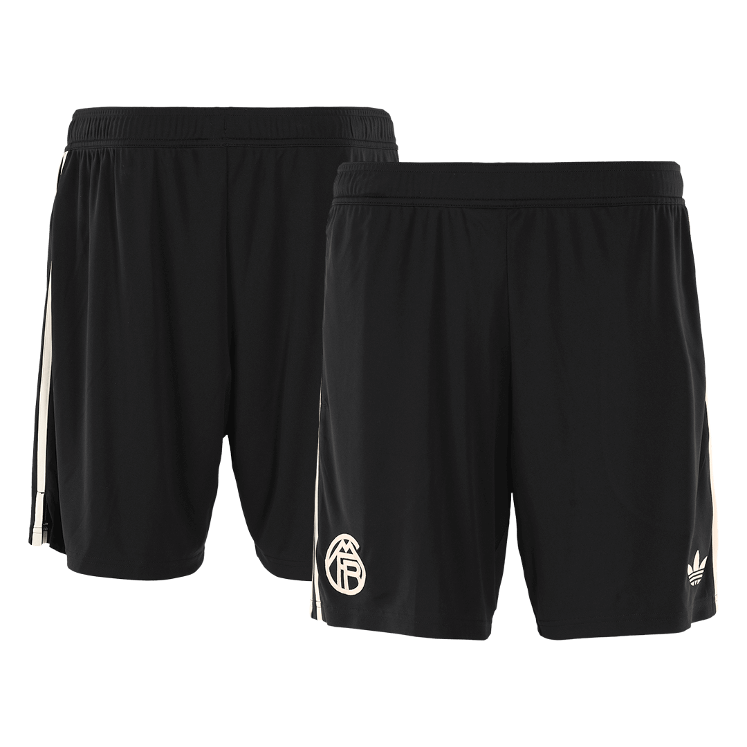 Soccer Kits 25/26 Bayern Munich Third Away Shorts Black