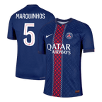 Soccer Kits Authentic MARQUINHOS #5 PSG Home Soccer Jersey 2025/26 Navy