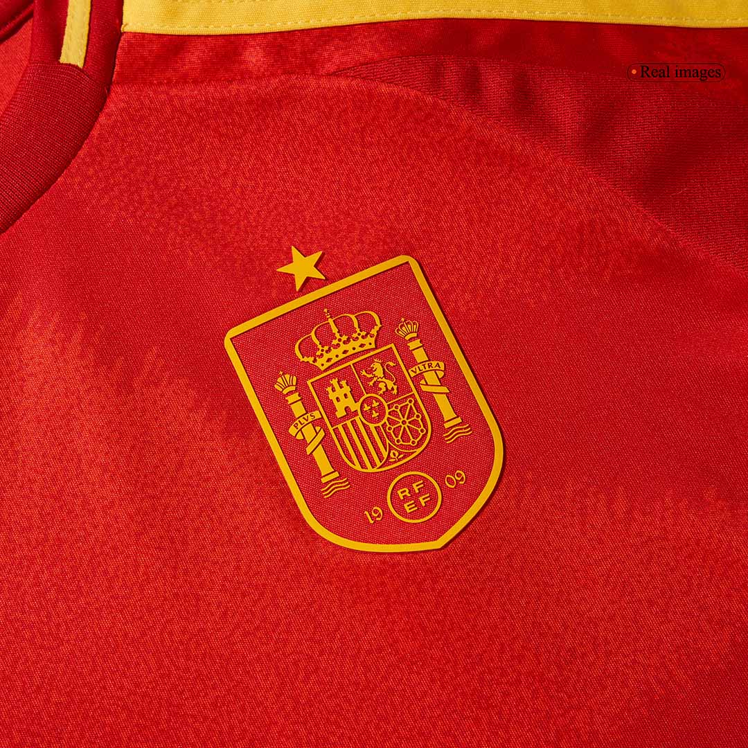 Maillot de football Espagne domicile pour enfant (maillot, short, chaussettes) Euro 2024