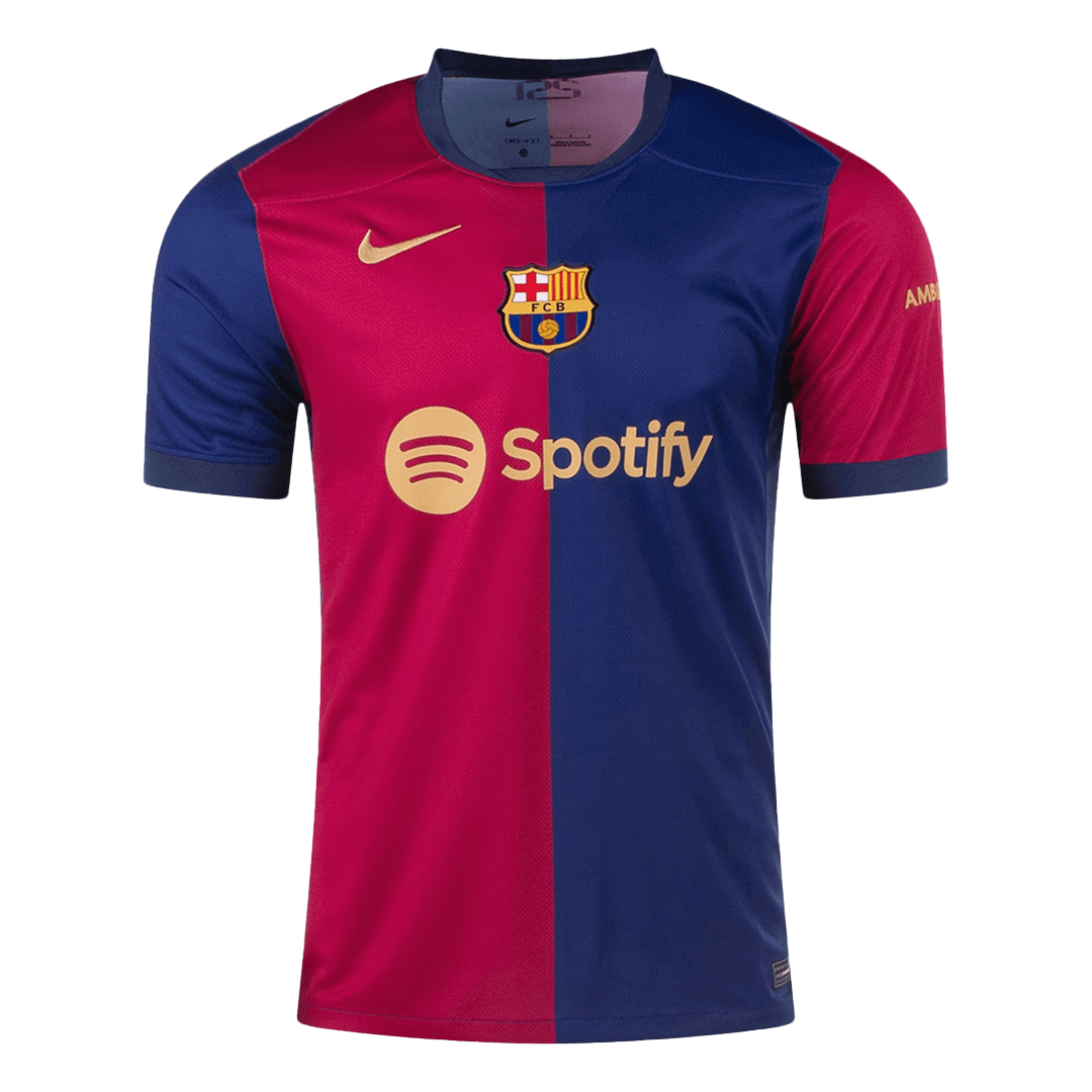 Maillot de football F.DE JONG #21 Barcelone Domicile 2024/25