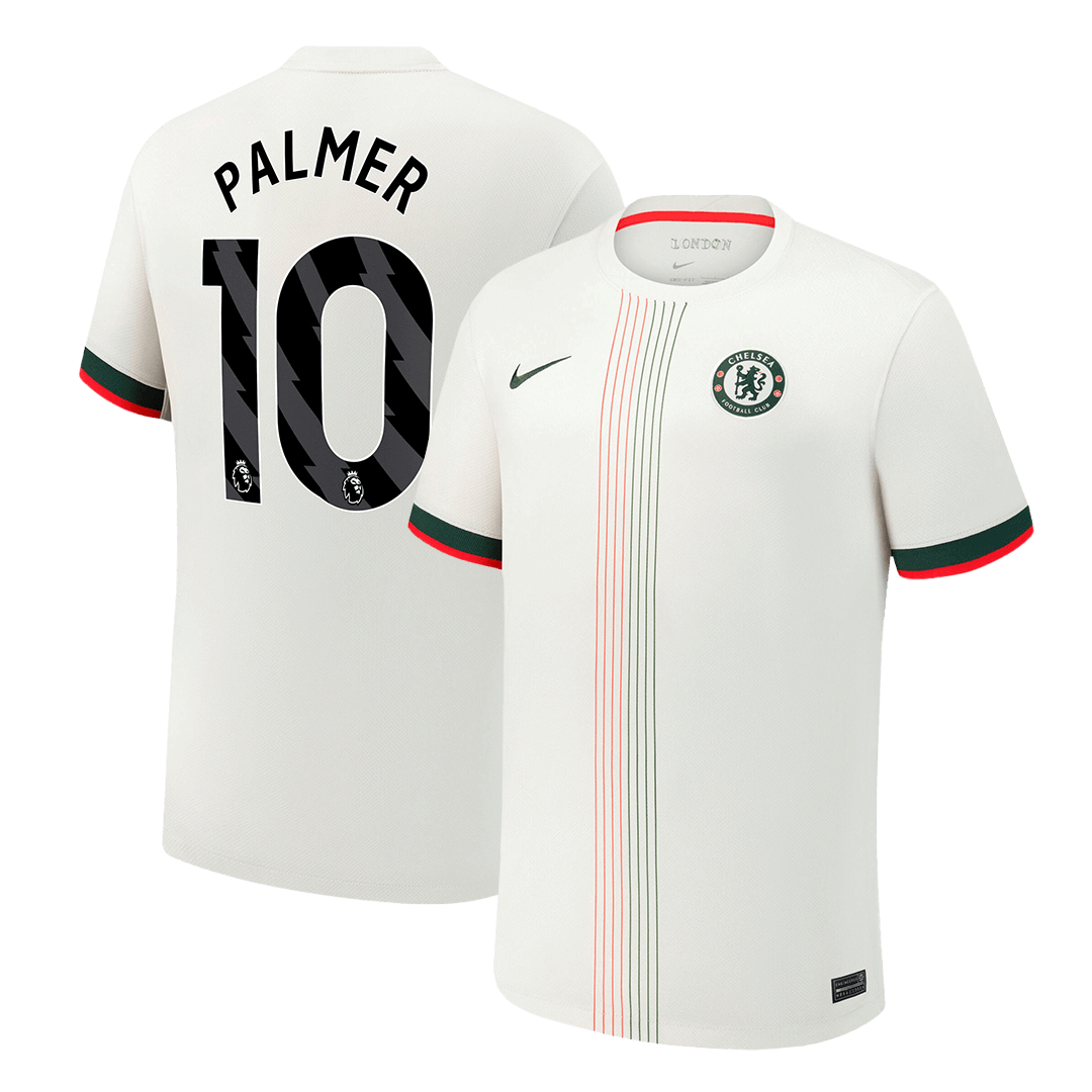 Maillot de football extérieur PALMER #10 Chelsea 2025/26 Blanc