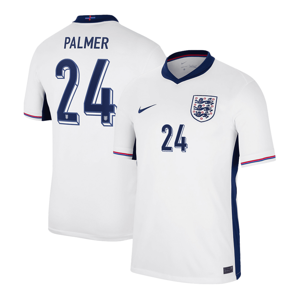 Kits de fútbol PALMER #24 Camiseta de fútbol local de Inglaterra Eurocopa 2024