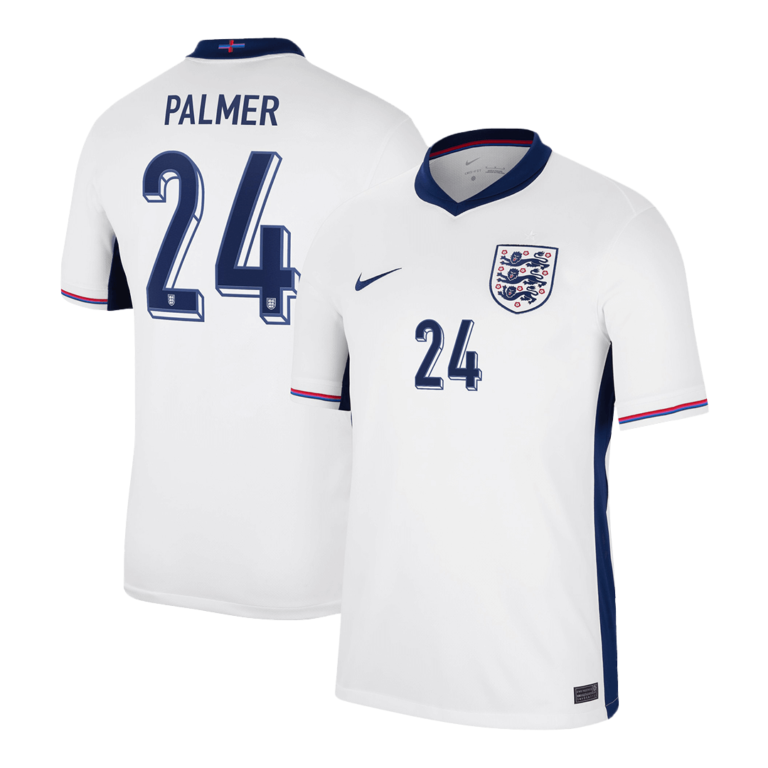 Kits de fútbol PALMER #24 Camiseta de fútbol local de Inglaterra Eurocopa 2024